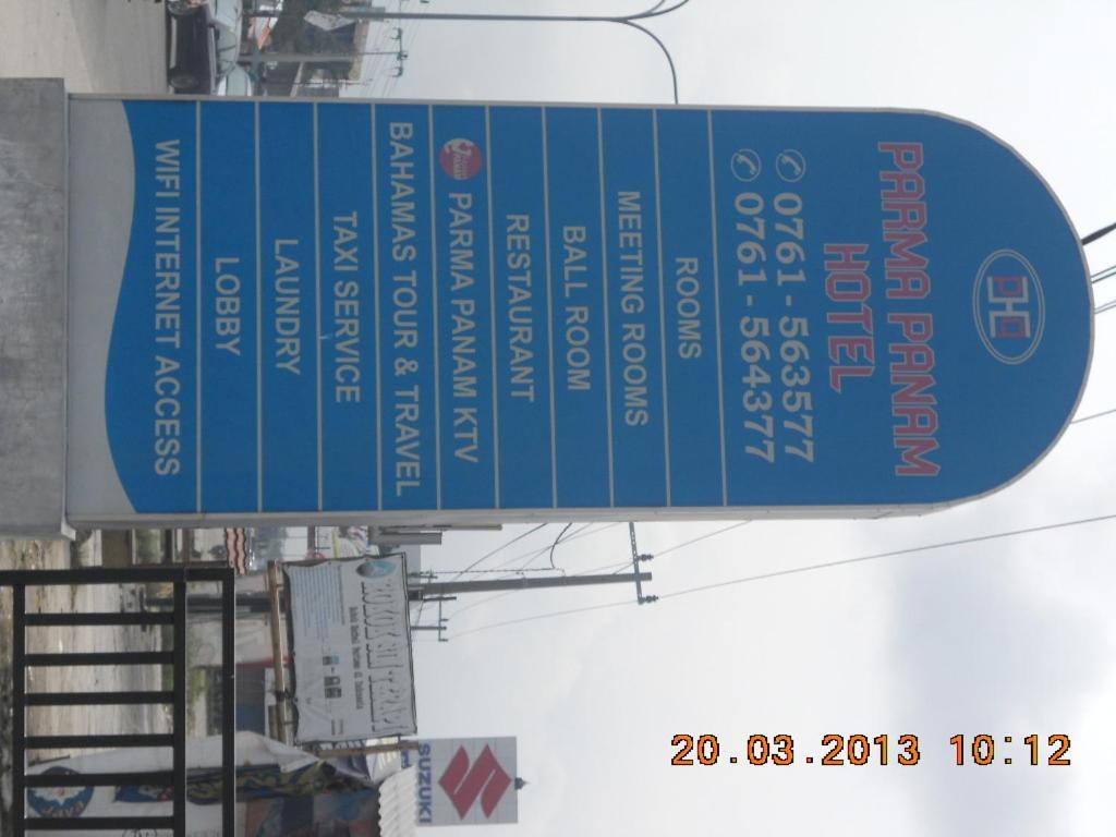 Parma Panam Hotel Pekanbaru Exterior foto